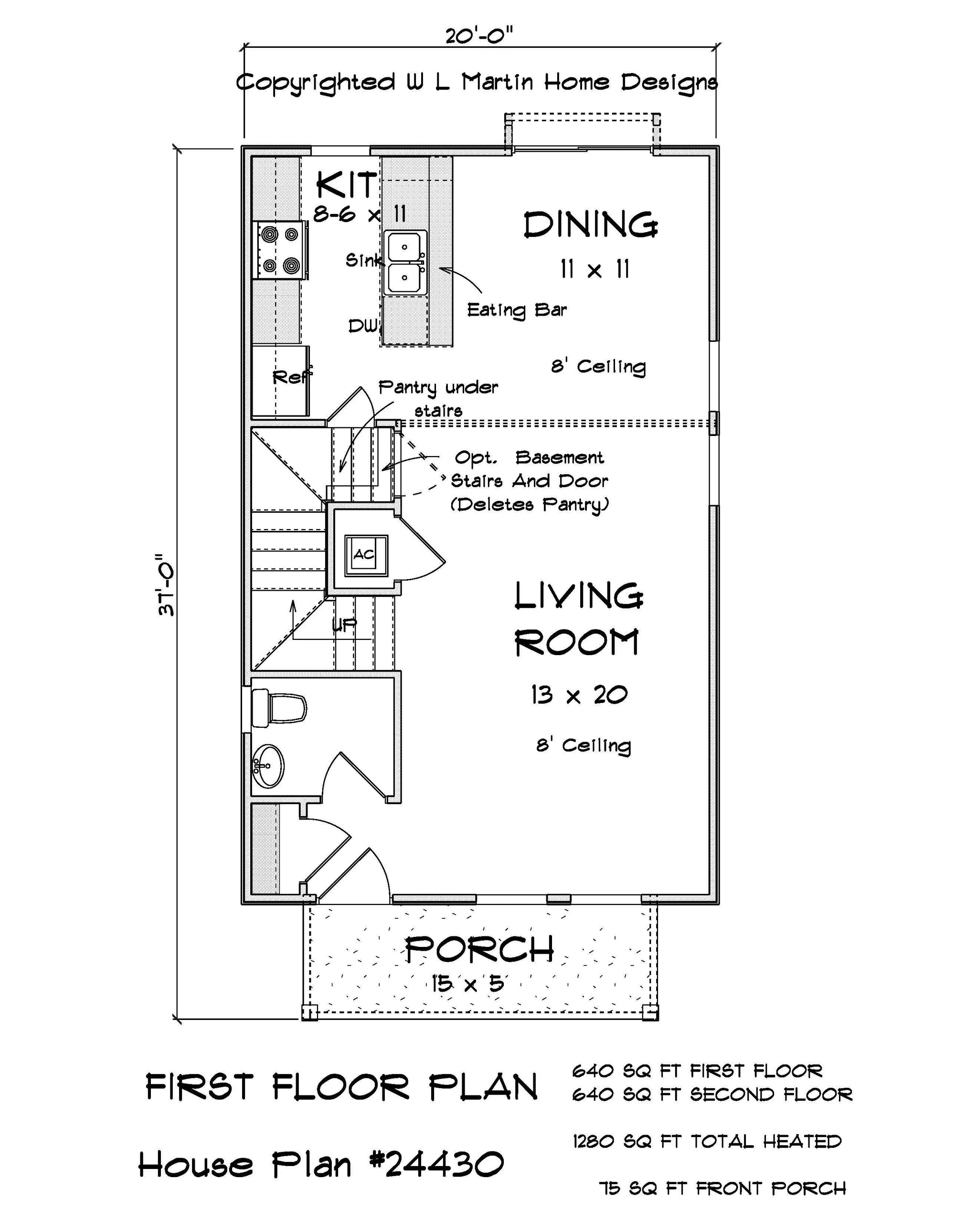 1st floor plan