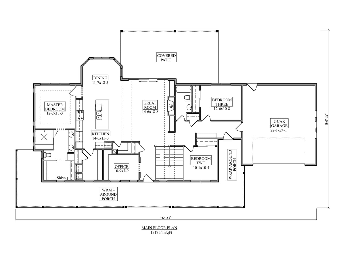 Fulton County First Floor Plan