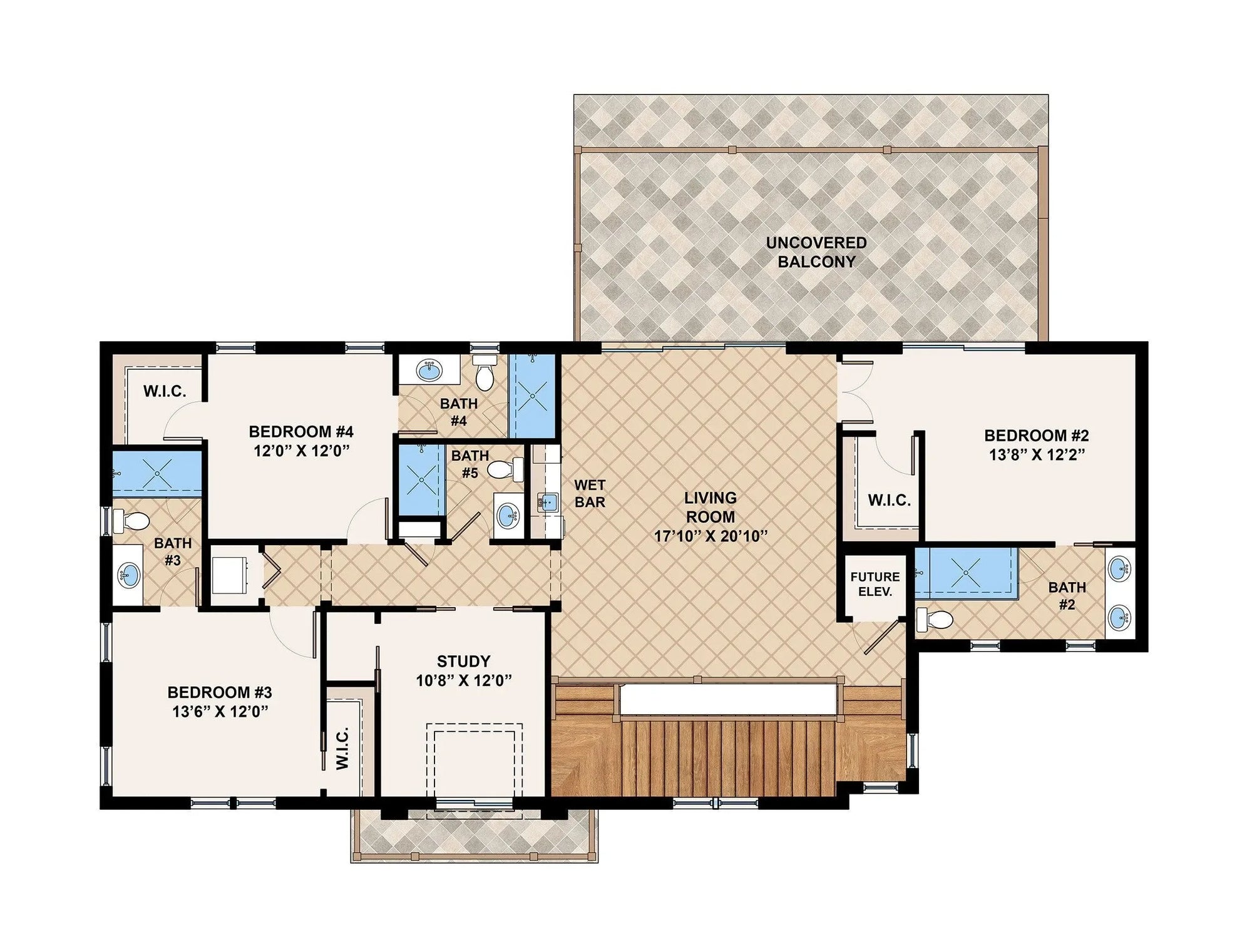 Valonia House Plan - Archival Designs House Plans, floor plan