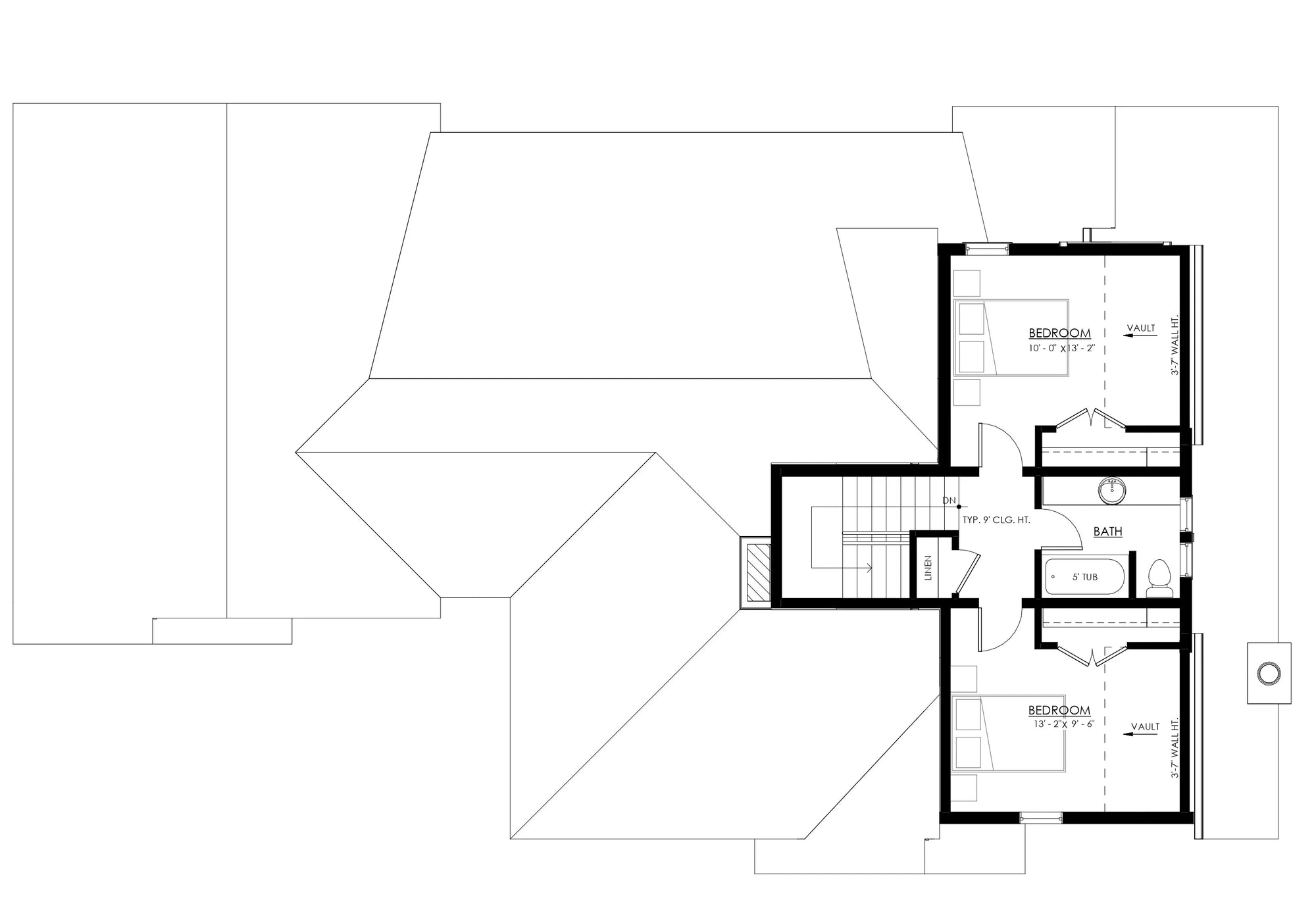 Juniper Hill Upper Floor Plan