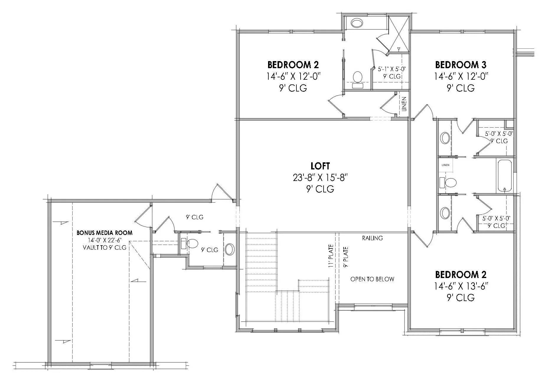 Bricklane House Plan - Archival Designs House Plans floor plan