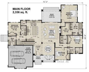lafayette house plan - archival designs house plans, floor plan
