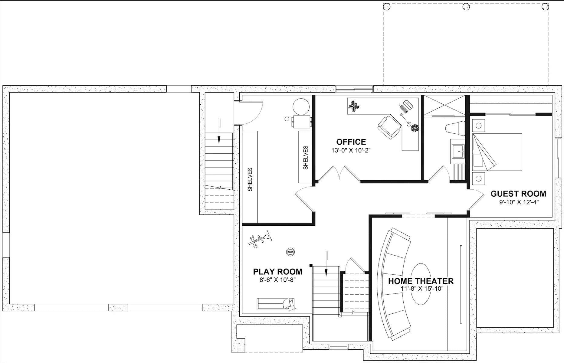 Liana 2 Basement Floor Plan