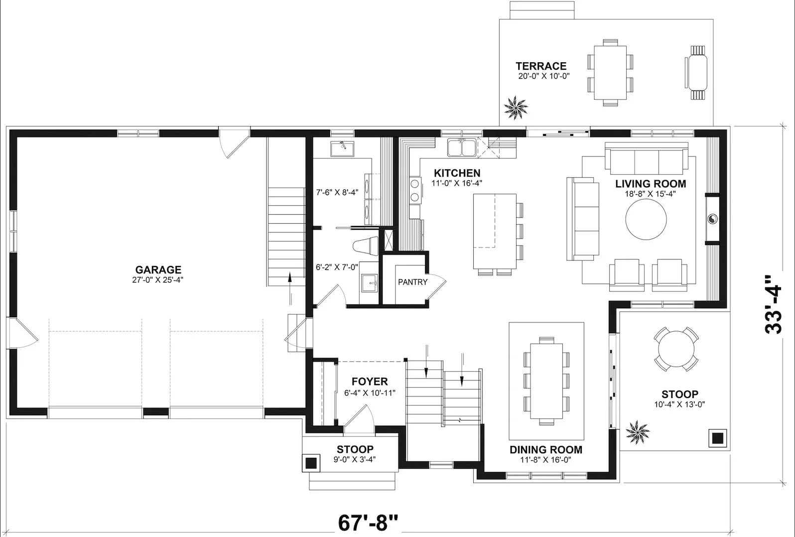 Liana 2 Main Floor Plan