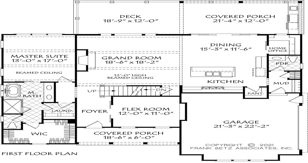 Longview First Floor Plan