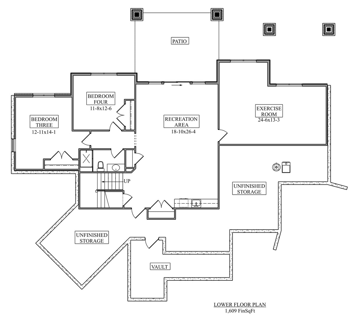 Mallard Basement Floor Plan