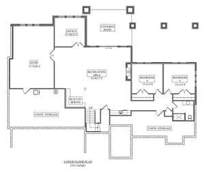 emerald park house plan - archival designs house plans, floor plan