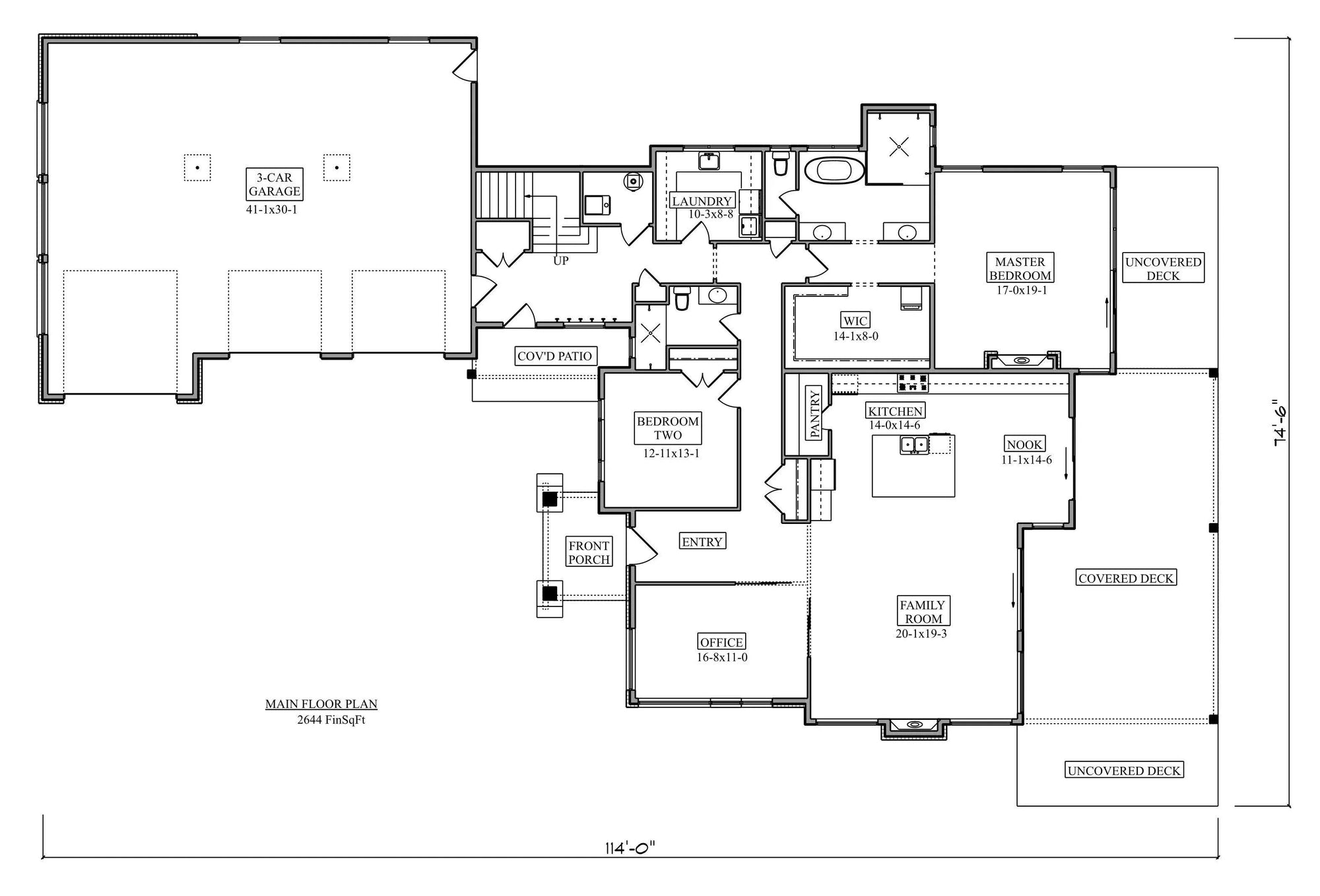 Kodlak Valley House Plan - Archival Designs House Plans, floor plan