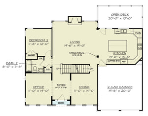 madison house plan - archival designs house plans, floor plan