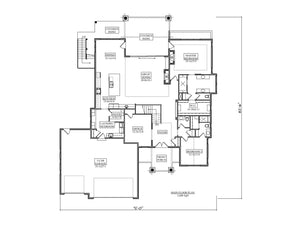 timberline house plan - archival designs house plans, floor plan
