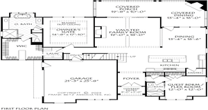 milledgeville - archival designs house plans, floor plan