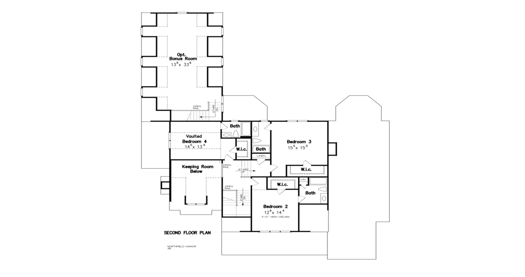 Northfield Manor Second Floor Plan