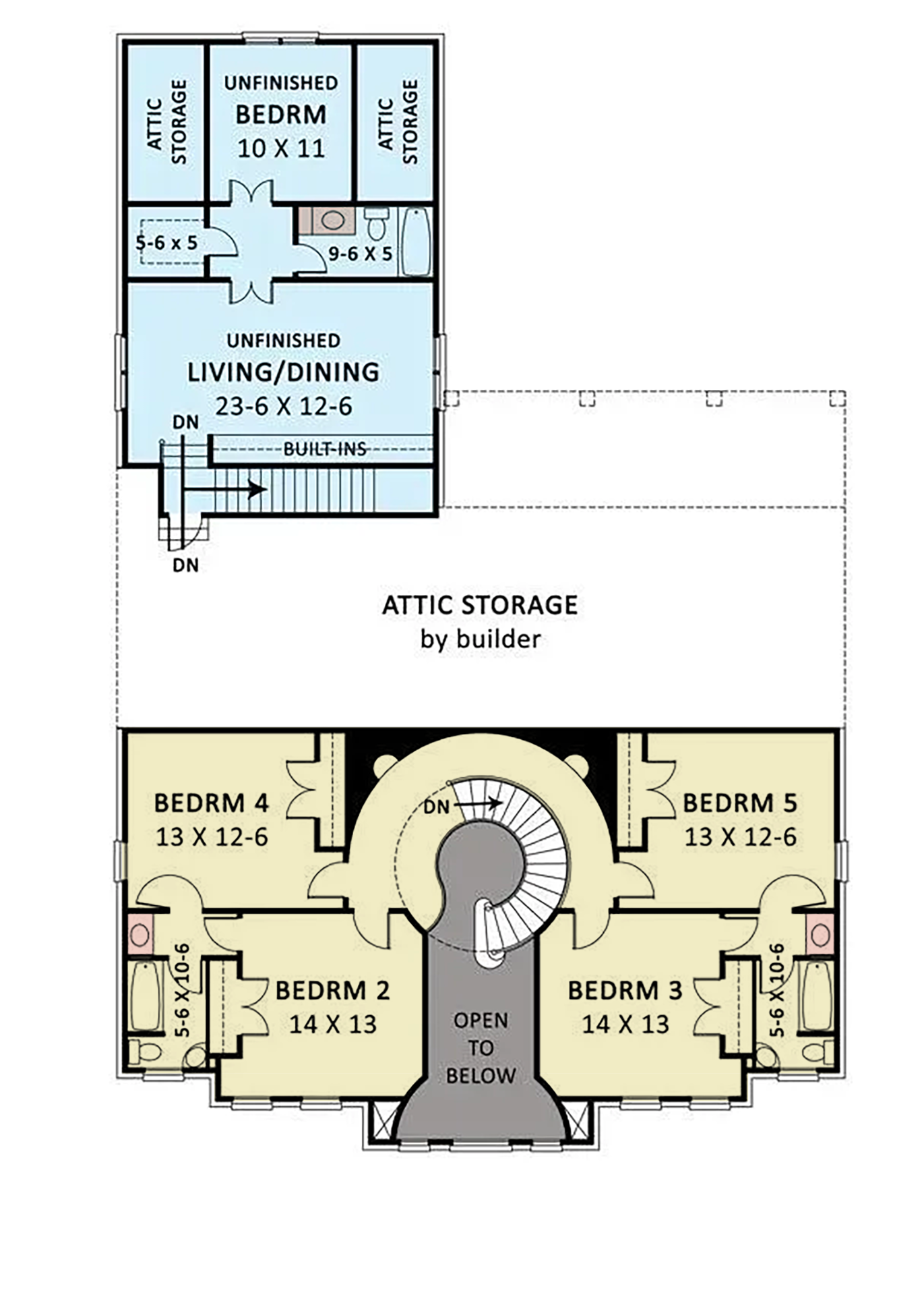 Rickton House Plan - Archival Designs House Plans, floor plan