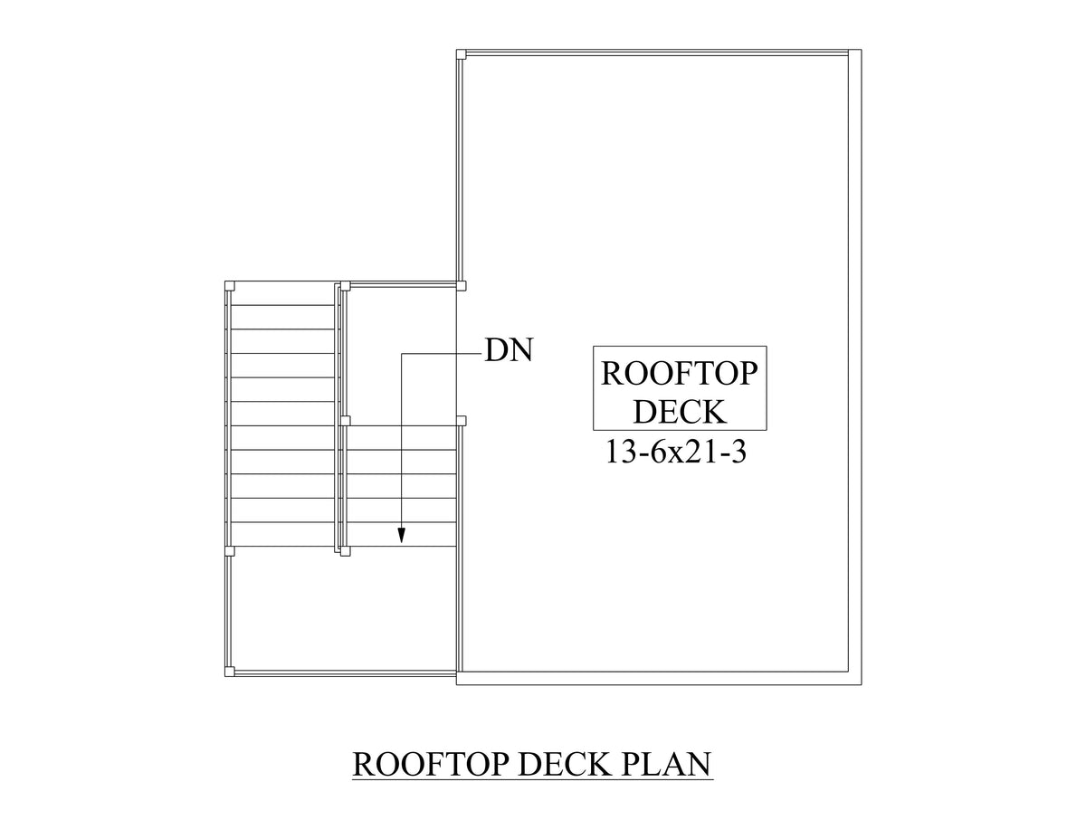 Timberline Deck Floor Plan