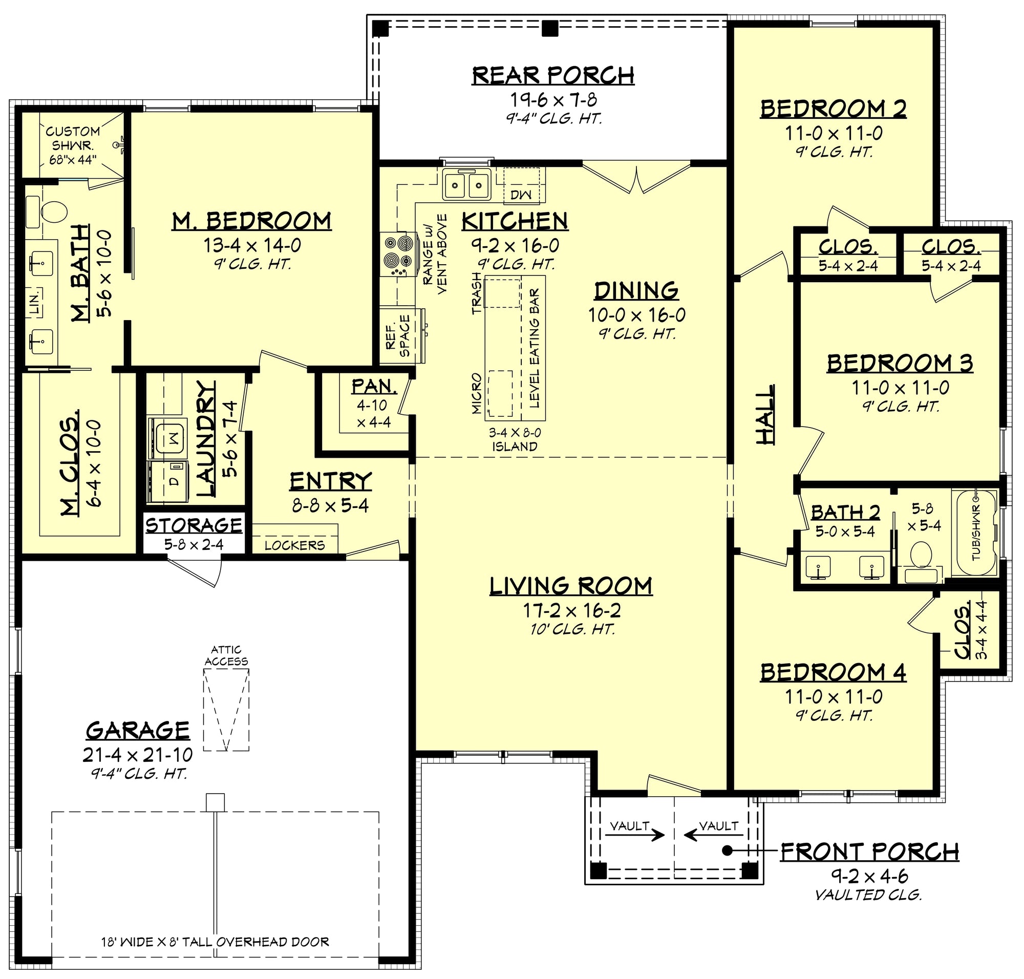 Russell Main Floor Plan