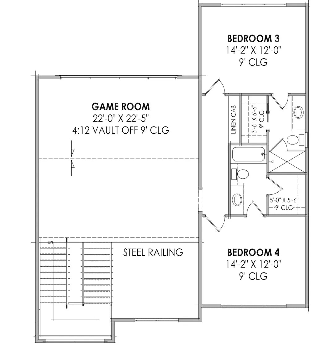 Sapphire House Plan - Archival Designs House Plans floor plan