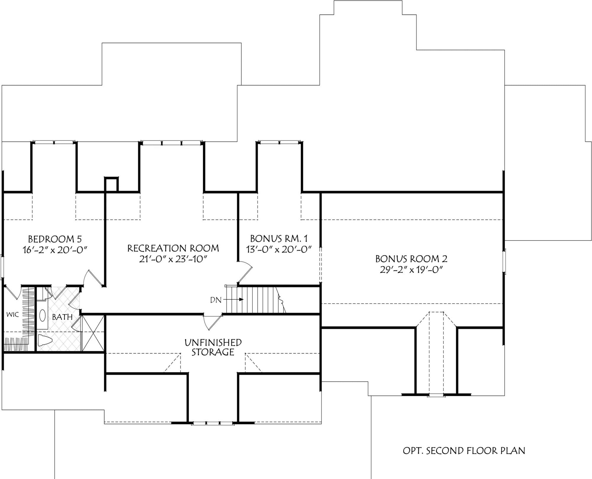 Shepherds Crossing - Archival Designs House Plans, floor plan