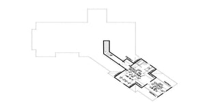 silverton creek cottage d house plan - archival designs house plans, floor plan