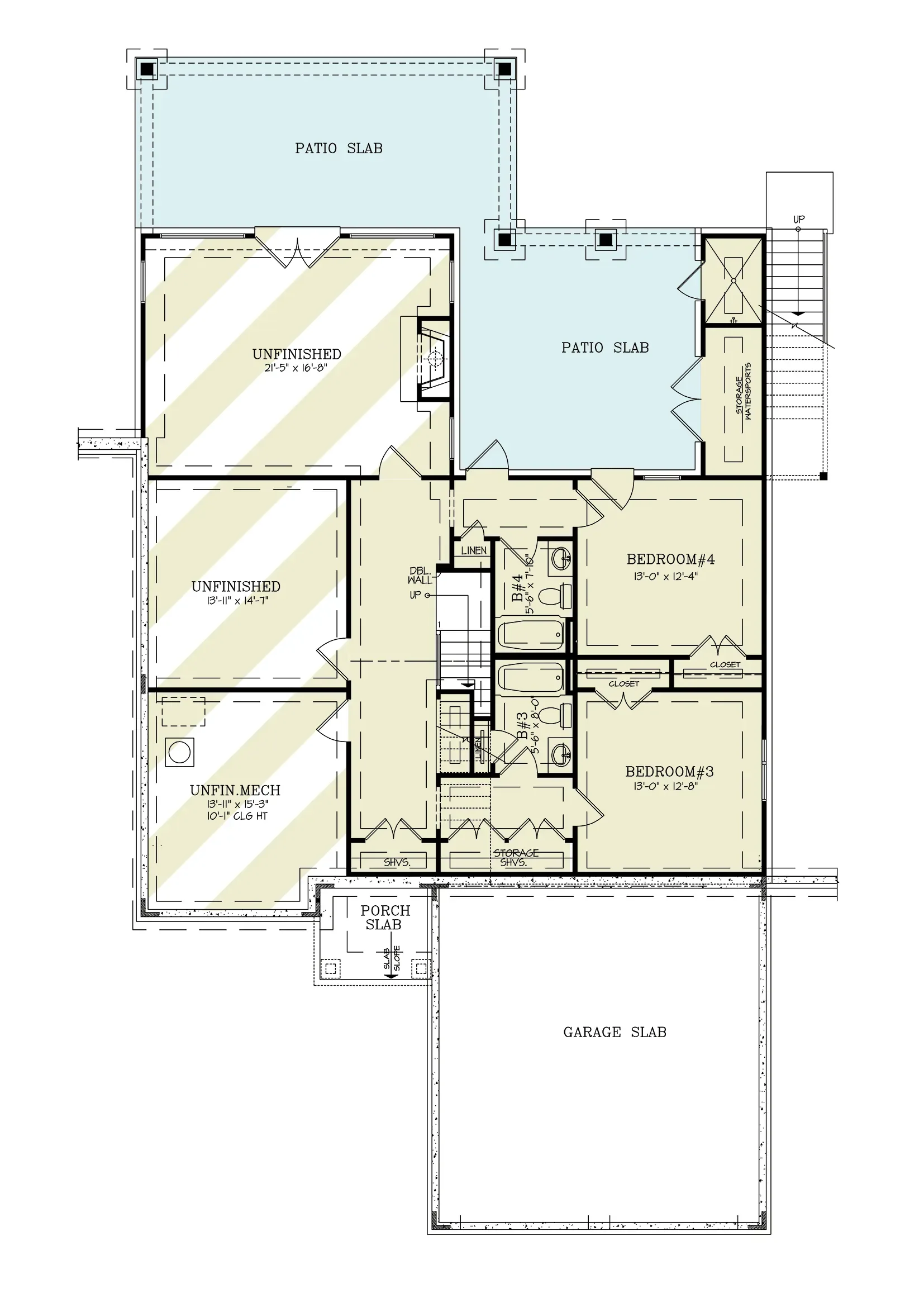 Silverwoods House Plan - Archival Designs House Plans, floor plan