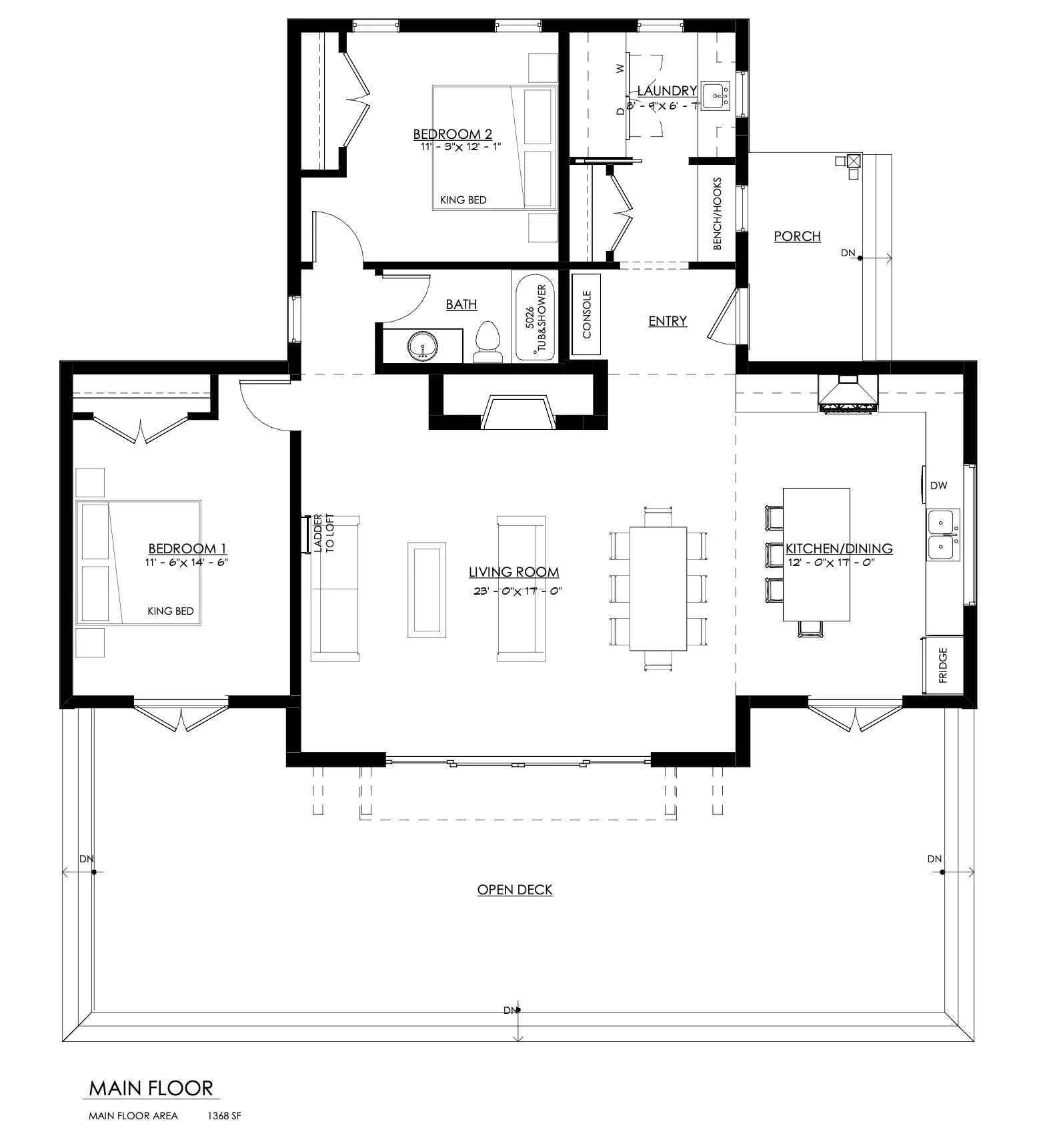 Skofield Main Floor Plan