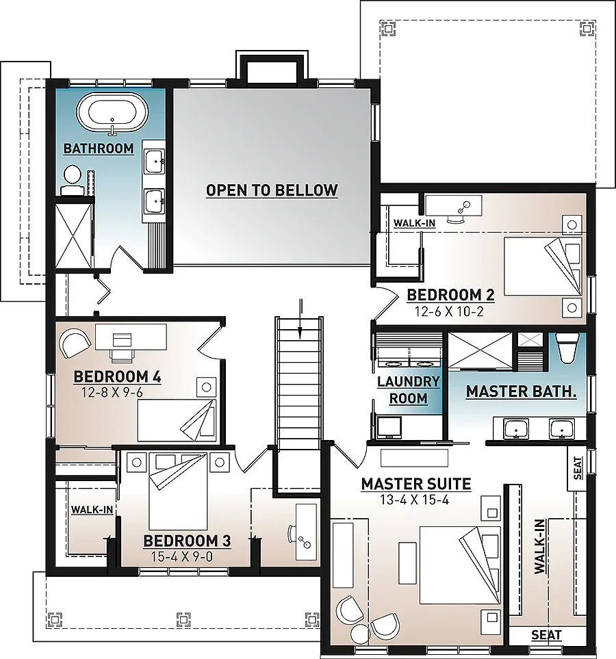 T3052-A St. Arnaud 3 House floor plan