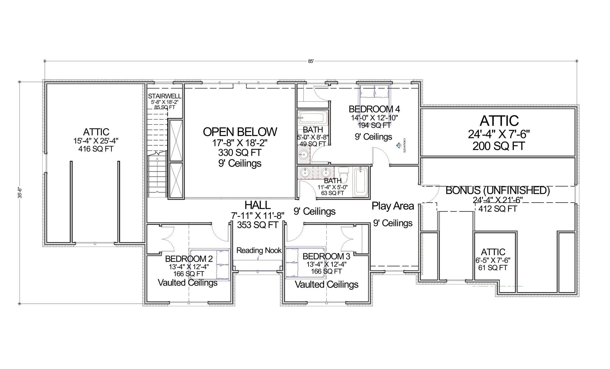 The Wild Rose Archival Designs Floor Plan