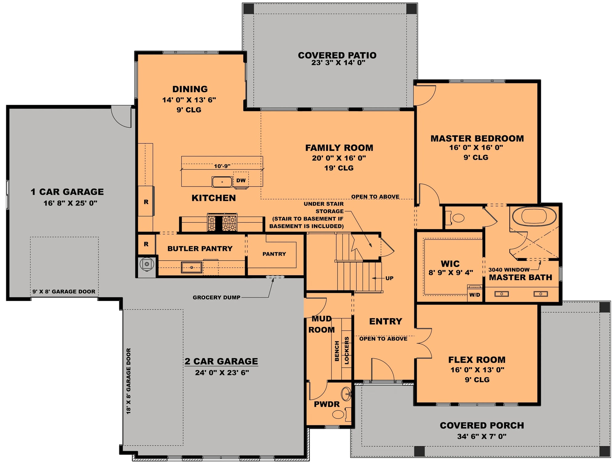 The Catalina floor plan