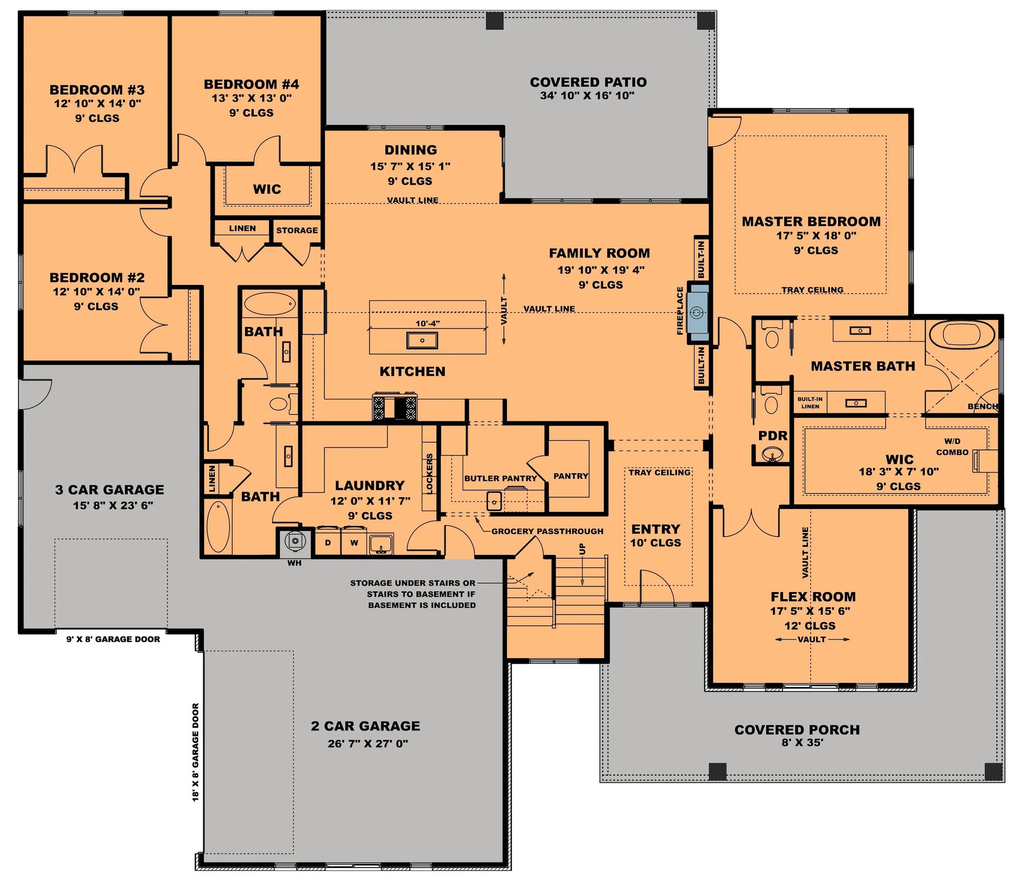 The Gables Archival Designs Floor PLan