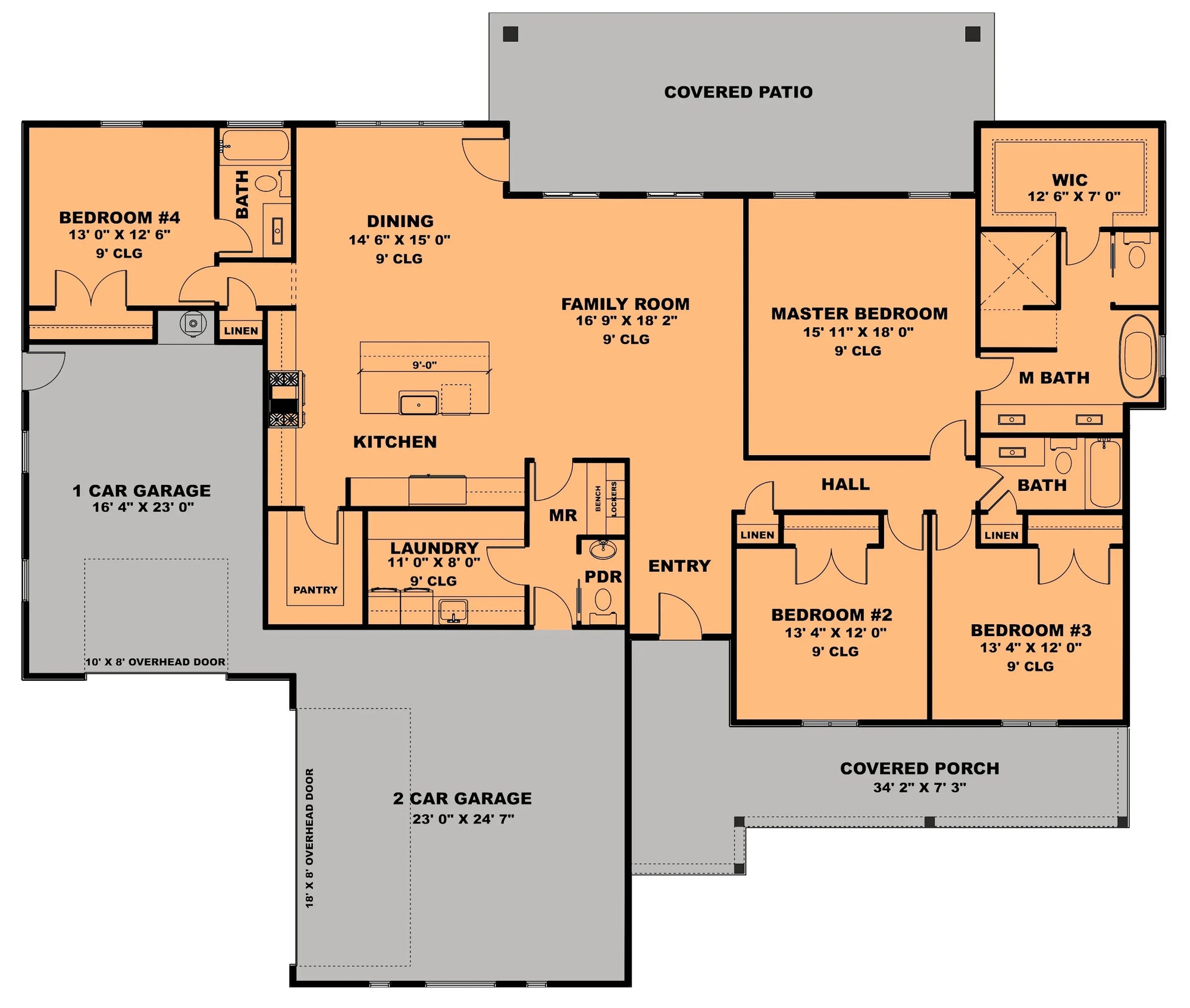 The Hamilton Archival Designs Floor Plan