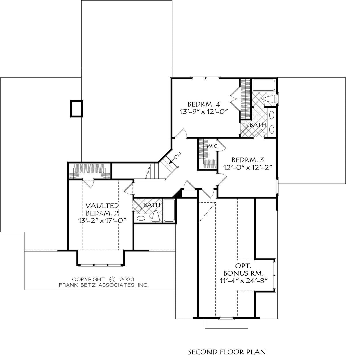 Tupelo Springs Second Floor Plan