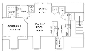 hemlock garage plan - archival designs house plans, floor plan