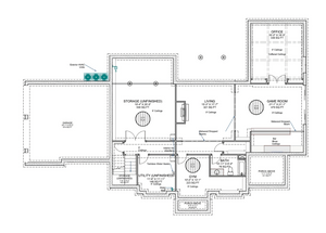 virginian tudor archival designs floor plan