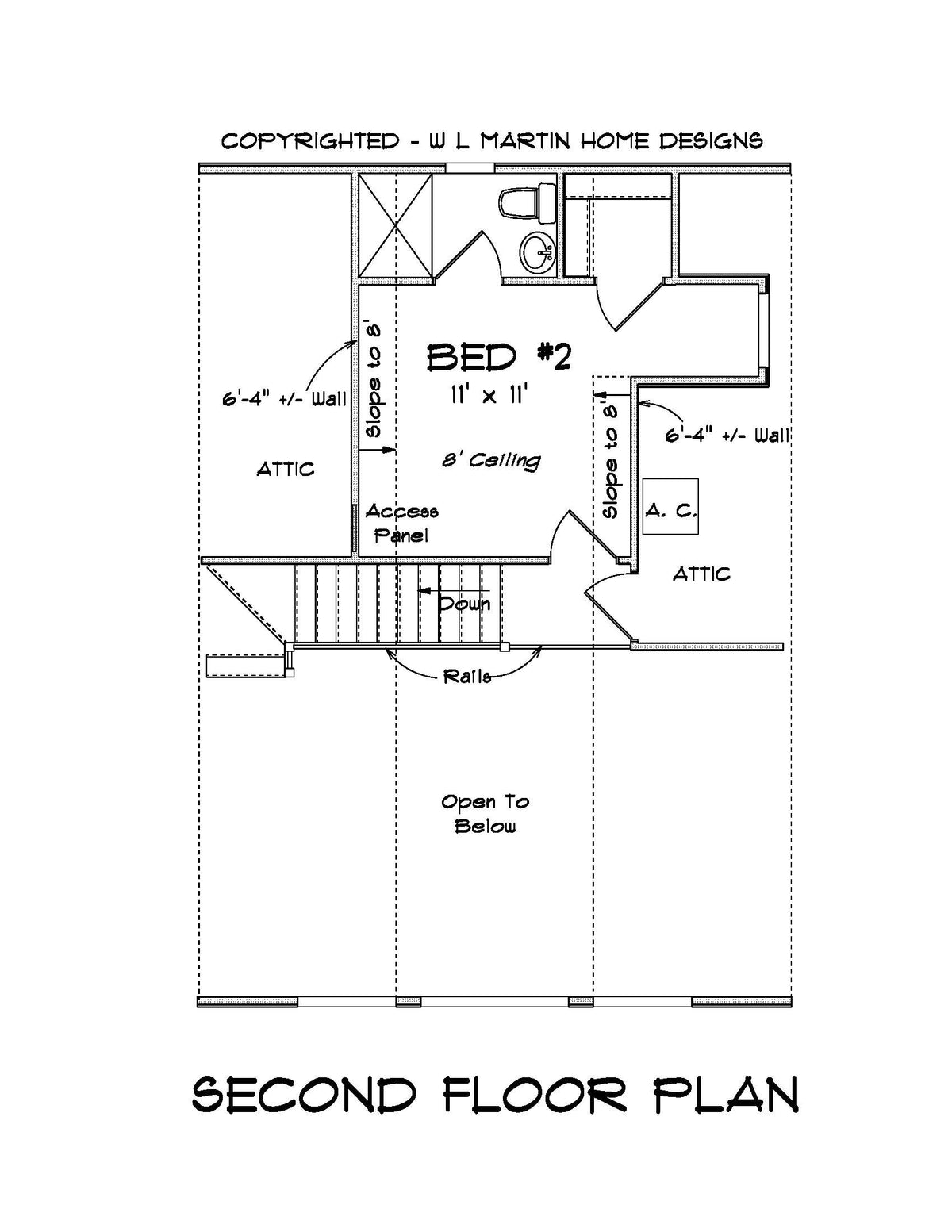 Whispering Willow Second Floor Plan