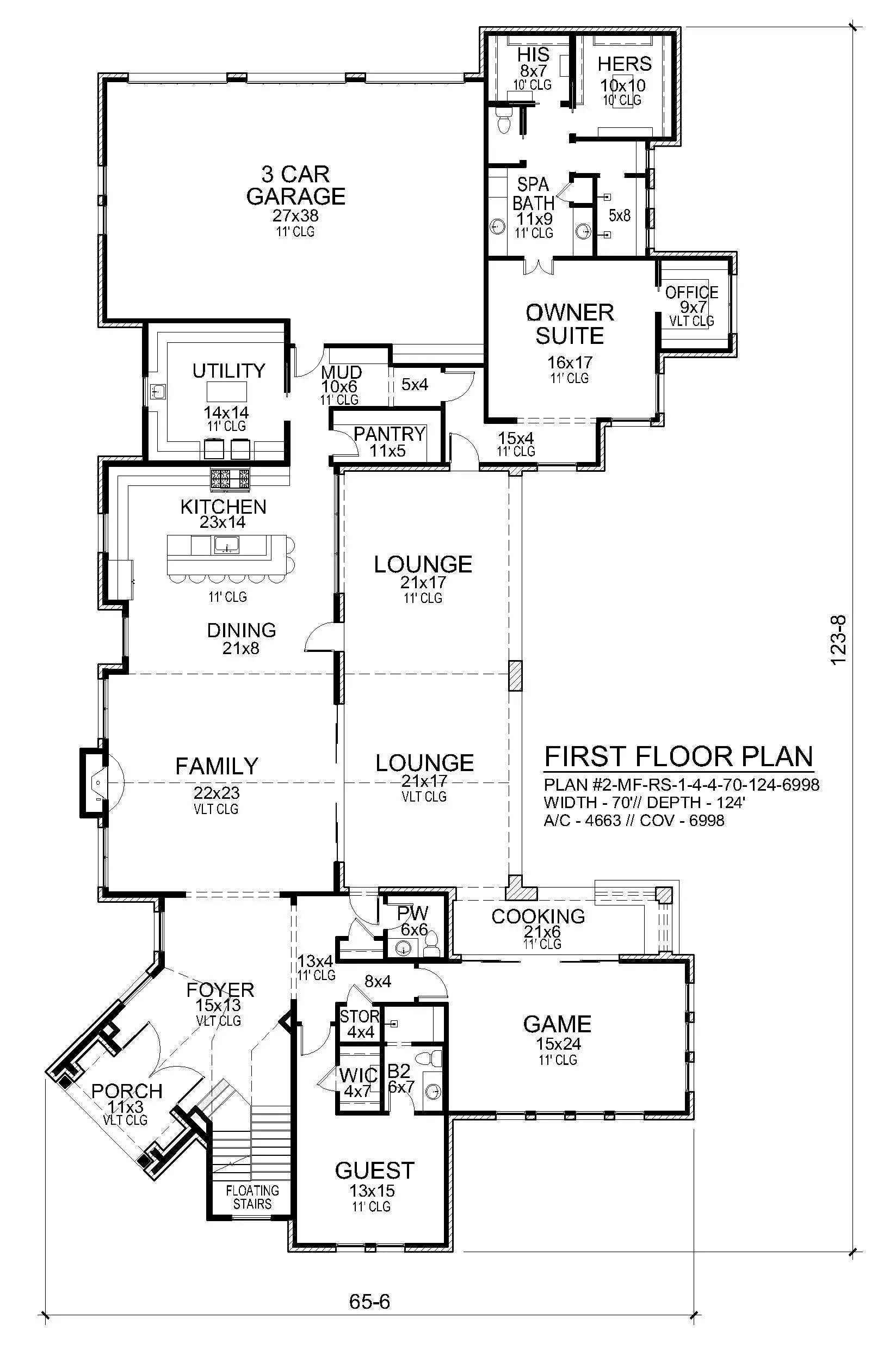 Wellington Lane Main Floor Plan
