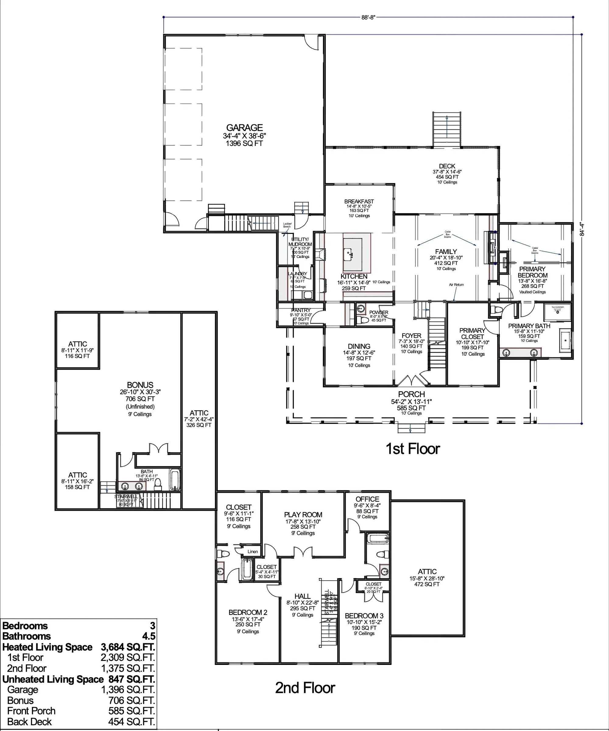 Whitewood Archival Designs Floor Plan