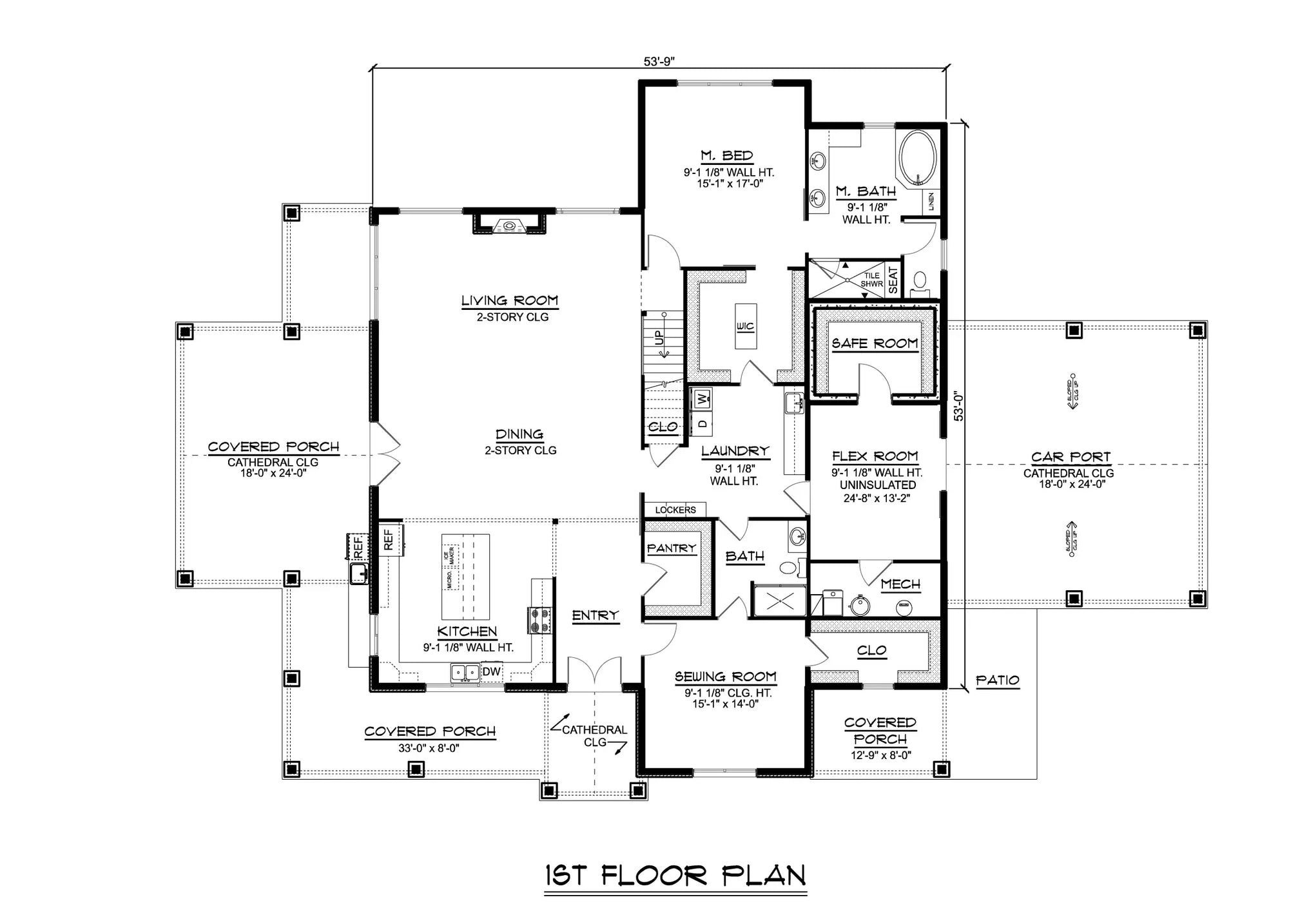 Zach First Floor Plan