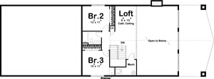 billings - archival designs house plans, floor plan