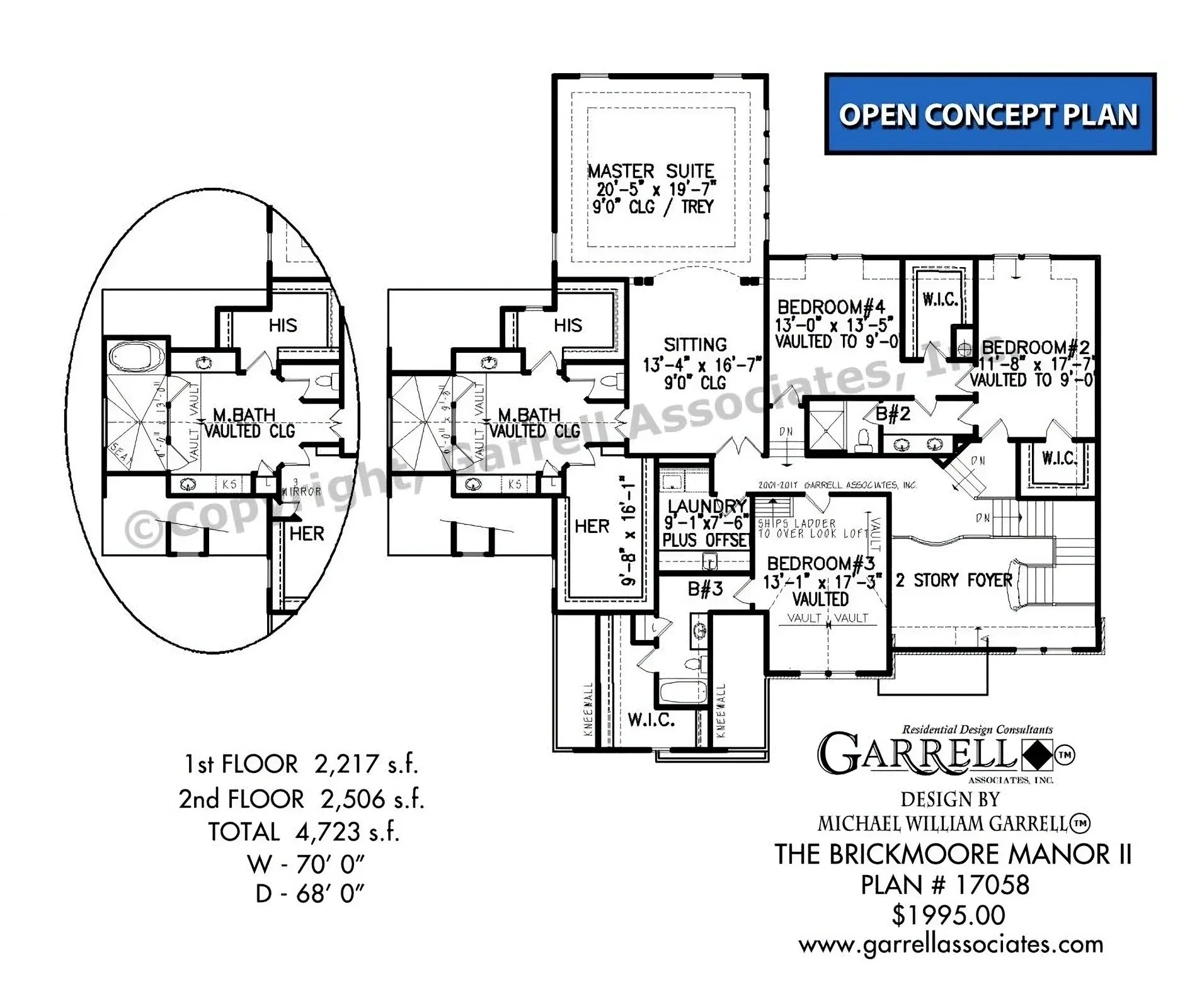 Brickmoore Manor II Archival Designs Floor Plan