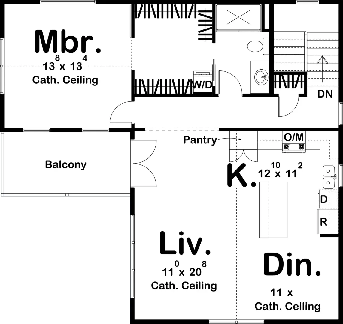 Copper Creek House Plan - Archival Designs House Plans, floor plan