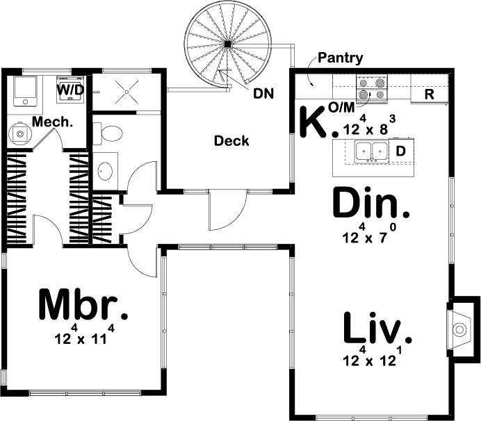 Cordell Second Floor Plan