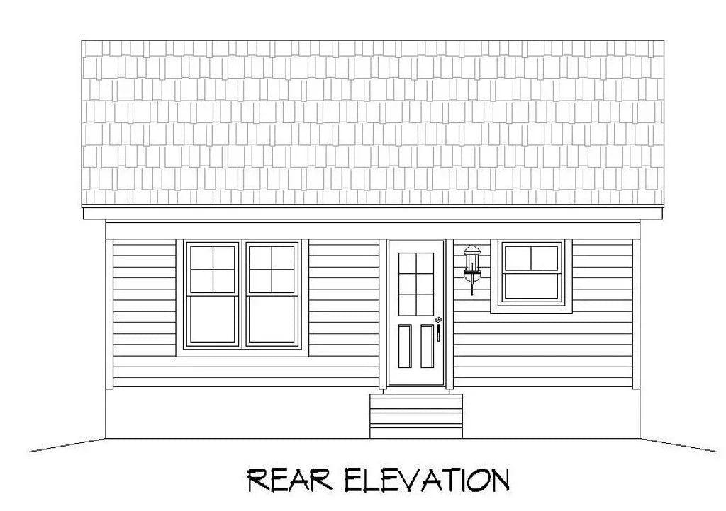 Compact 1-Bedroom Home with Master Suite, Open Floor Plan, and Porch