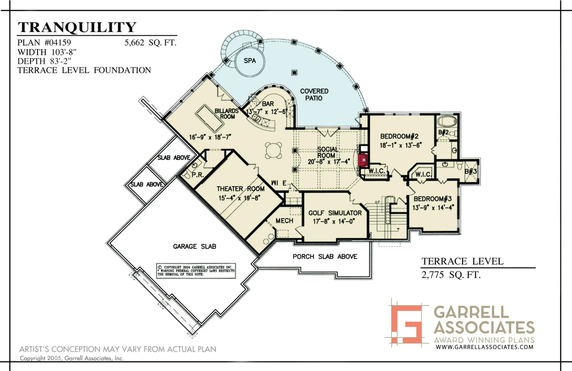 Tranquility Terrace Floor Plan