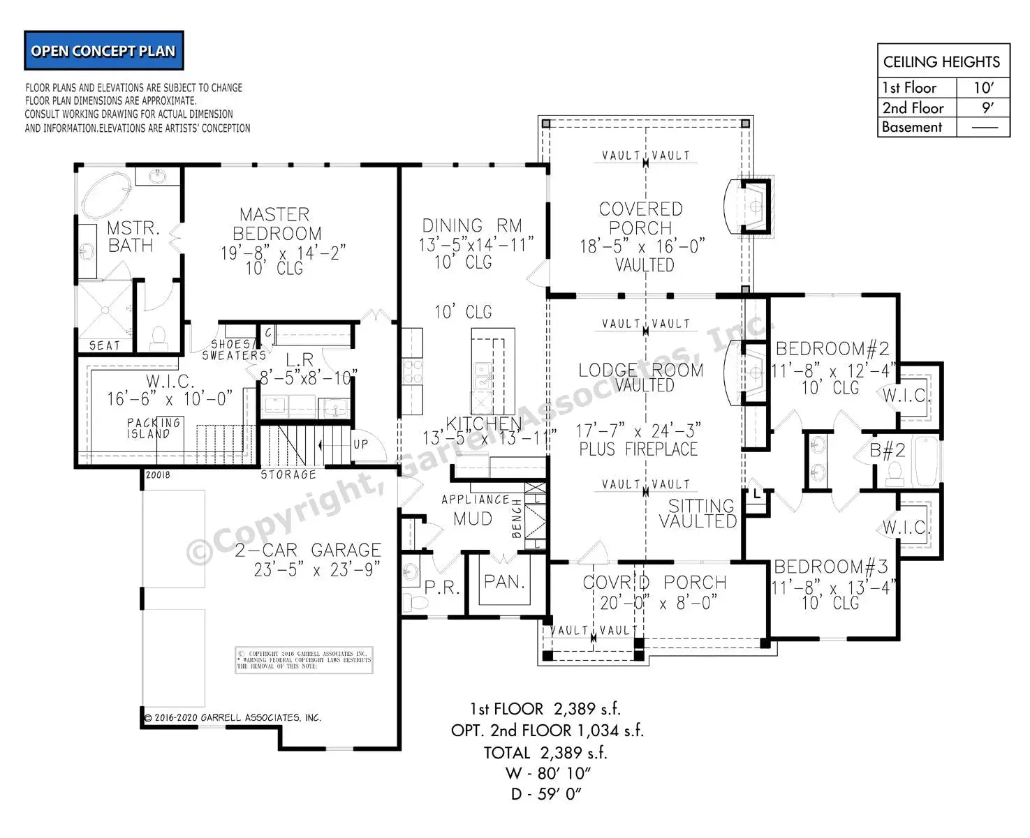Silverton Falls A floor plan