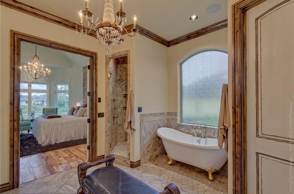 Abby Glen Castle House Plan  - Master Bathroom