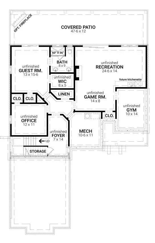 Bluegrass Valley House Plan - Archival Designs House Plans, floor plan
