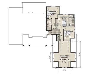 breezy grove farm house plan - archival designs house plans, floor plan