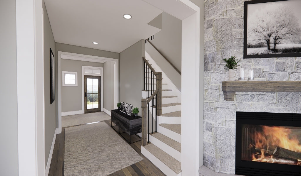 Middlebrook House Plan - Stairs
