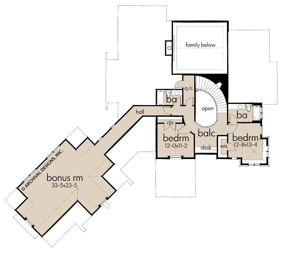 Chambre de Benissez House Plan Home Plan  Floor Plan