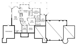 chastain house plan - archival designs house plans, floor plan