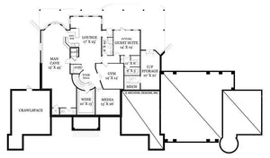 chastain house plan - archival designs house plans, floor plan